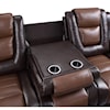 Homelegance Briscoe Double Reclining Sofa