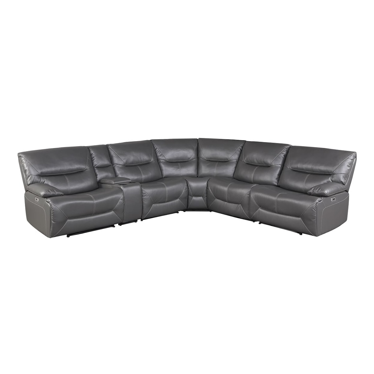 Homelegance Furniture Dyersburg 6-Piece Power Reclining Sectional Sofa