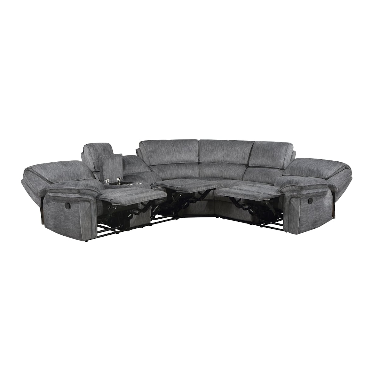 Homelegance Furniture Muirfield 3-Piece Reclining Sectional