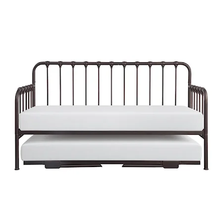 Contemporary Daybed with Lift-up Trundle