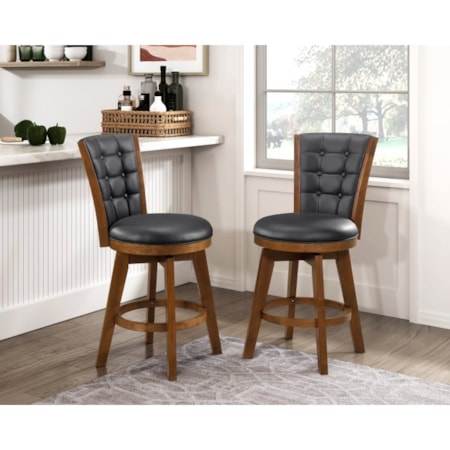 Counter-Height Swivel Stool