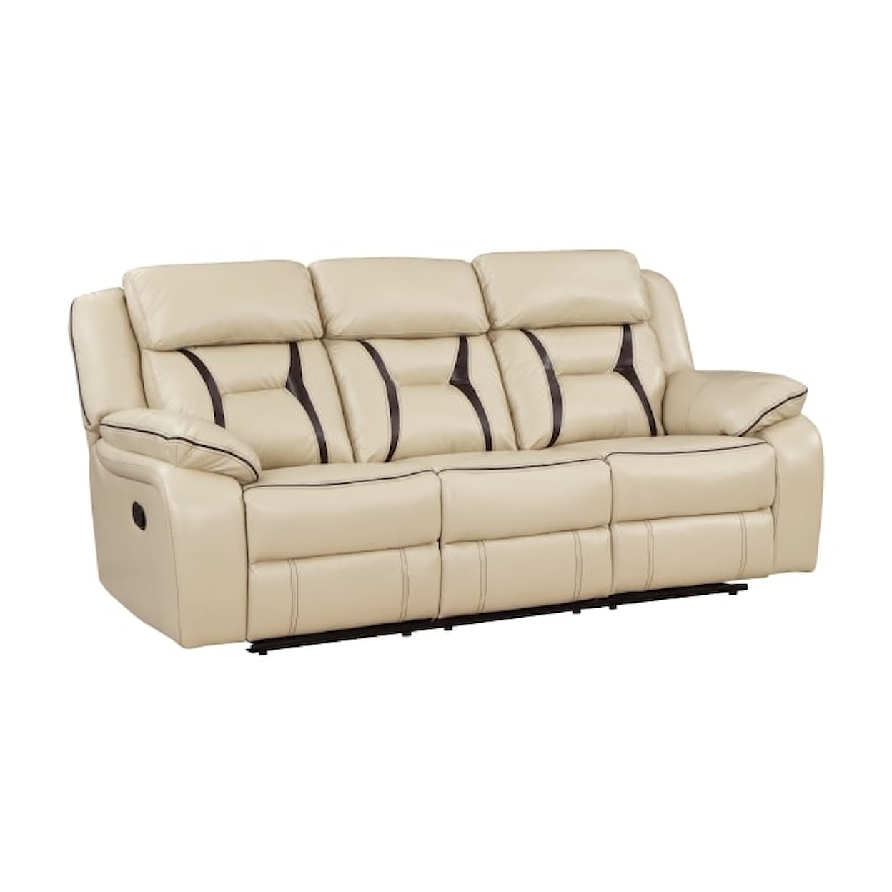 Homelegance Amite Double Reclining Sofa