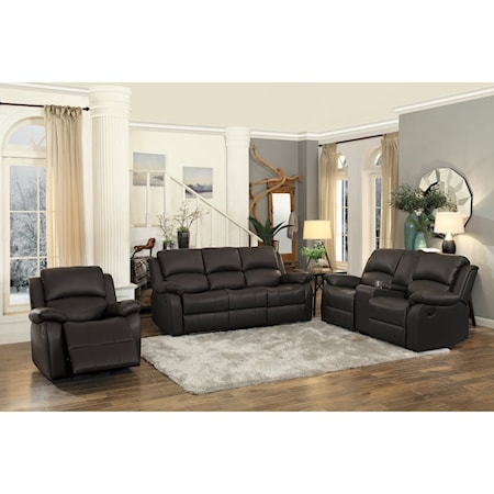 Manual Reclining Loveseat