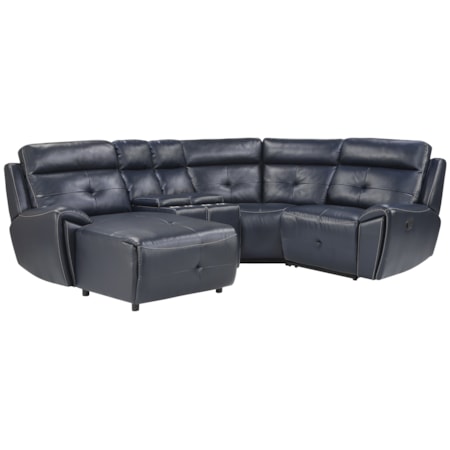 5-Piece Manual Reclining Sectional Sofa