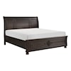 Homelegance Furniture Begonia King  Bed with FB Storage
