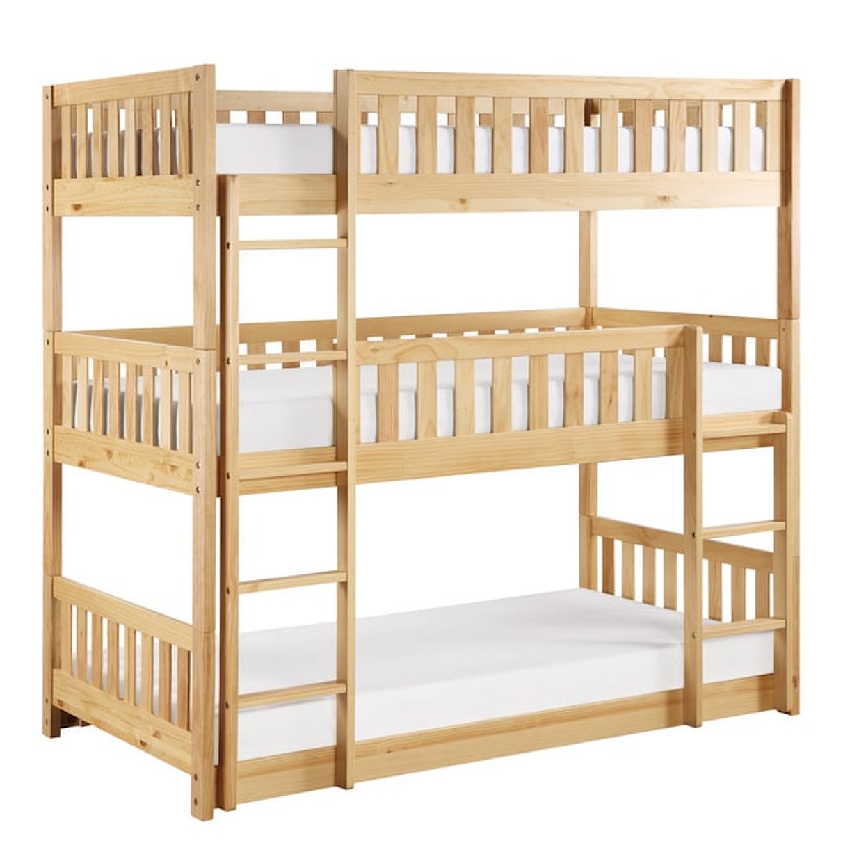 Homelegance Bartly Triple Bunk Bed