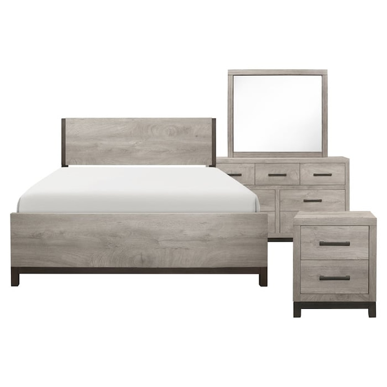 Homelegance Furniture Zephyr 4-Piece Queen Bedroom Set