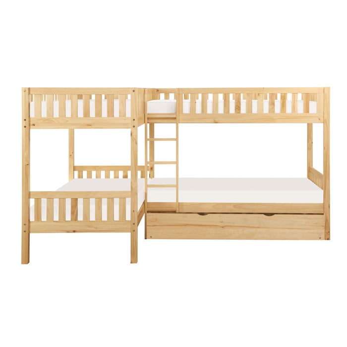 Twin Corner Bunk Bed