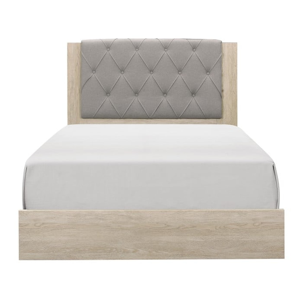 Homelegance Whiting Upholstered King Panel Bed