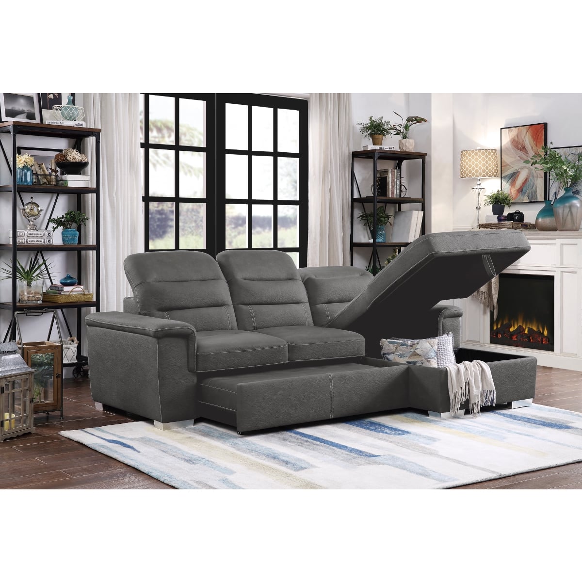 Homelegance Alfio 2-Piece Sectional