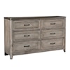 Homelegance Furniture Newell 6-Drawer Dresser