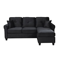 Transitional Reversible Sofa Chaise
