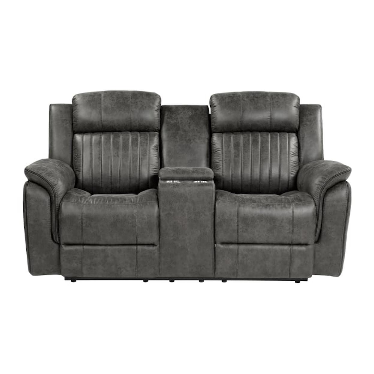 Homelegance Furniture Centeroak Double Reclining Loveseat