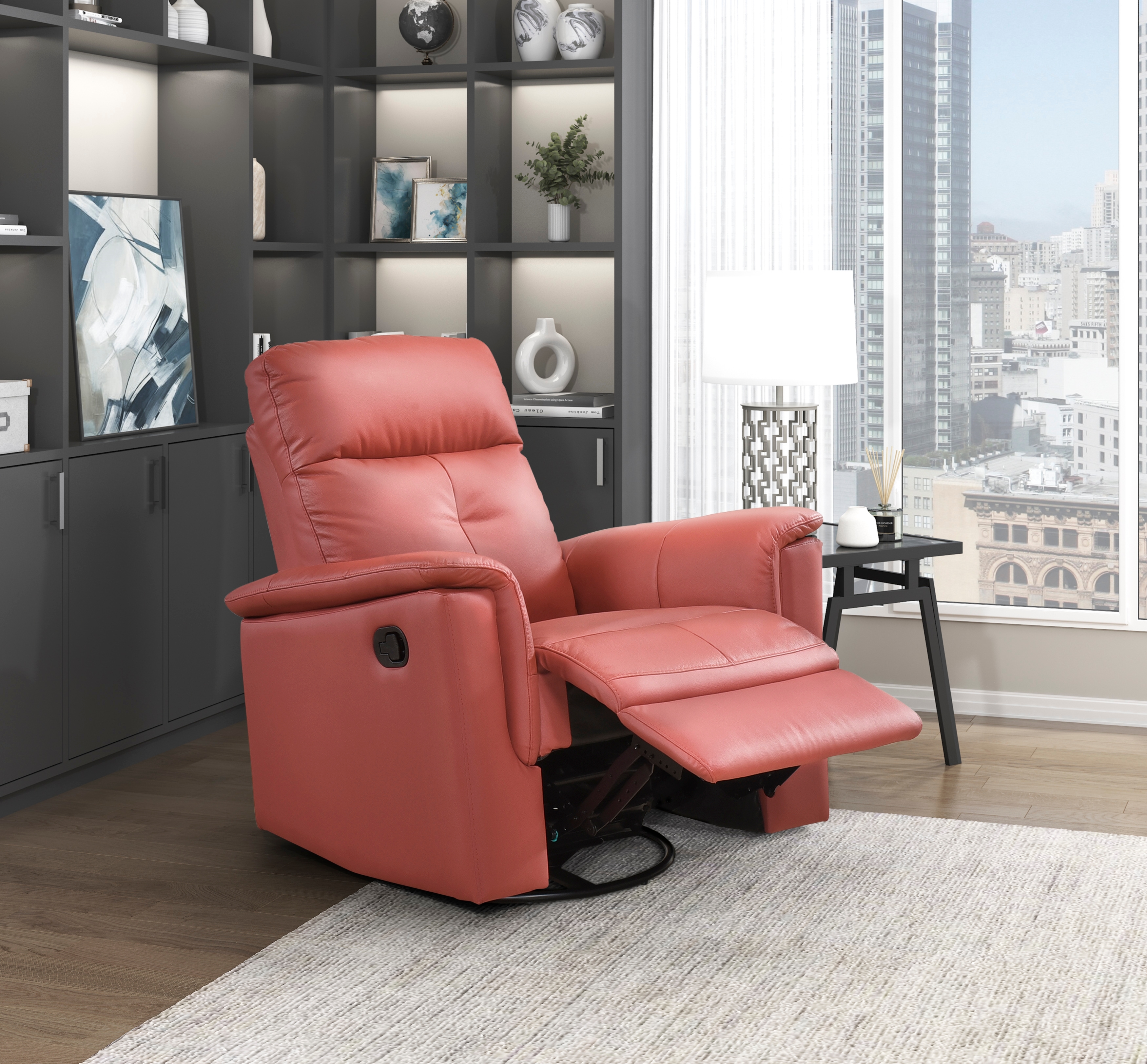 Homelegance Bristow Swivel Glider Recliner