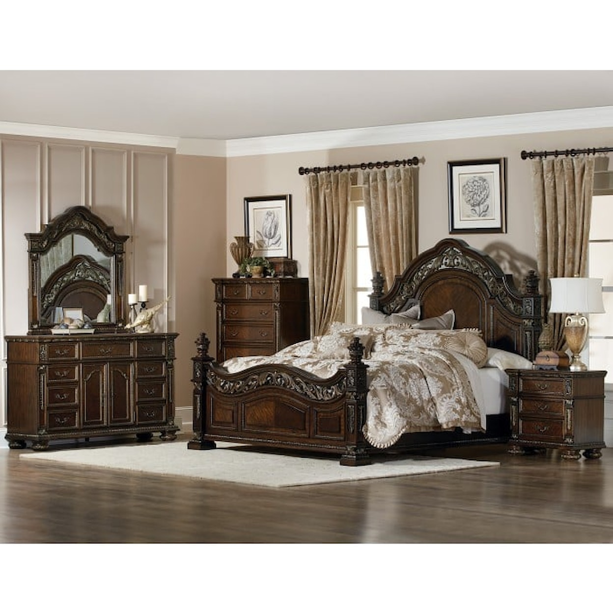 Homelegance Furniture Catalonia Queen Bed