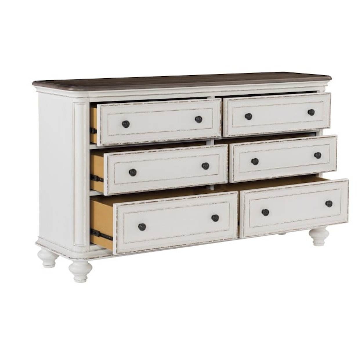 Homelegance Baylesford 6-Drawer Bedroom Dresser