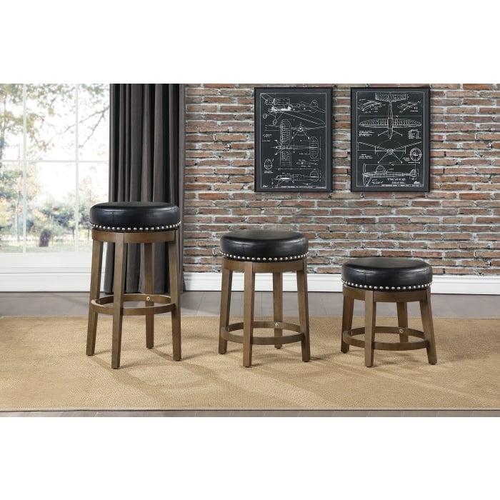 Round Swivel Counter Height Stool