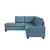 Homelegance Dunstan 2-Piece Reversible Sectional Sofa