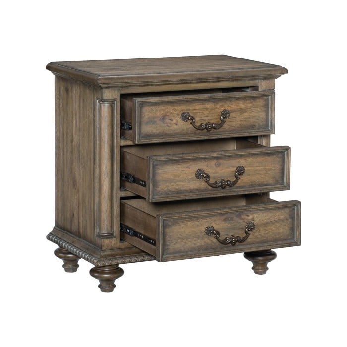 3-Drawer Nightstand