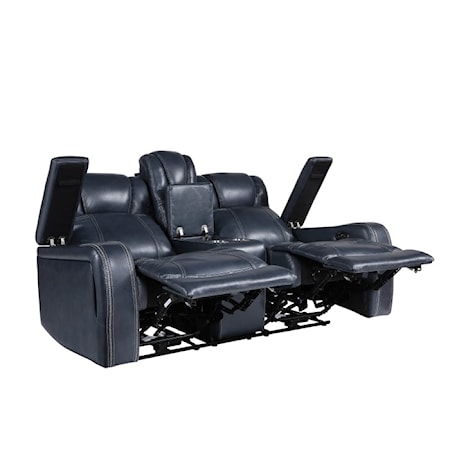 Power Reclining Loveseat w/Center Console