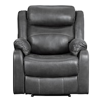 Transitional Lay Flat Reclining Chair