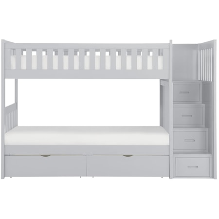 Twin over Twin Bunk Bed