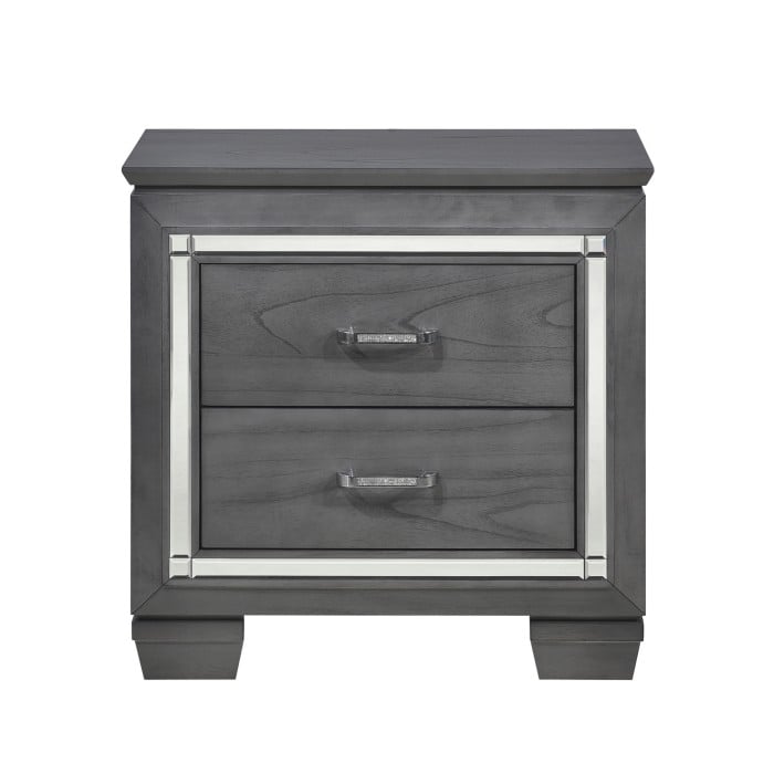 Homelegance Allura 2-Drawer Nightstand