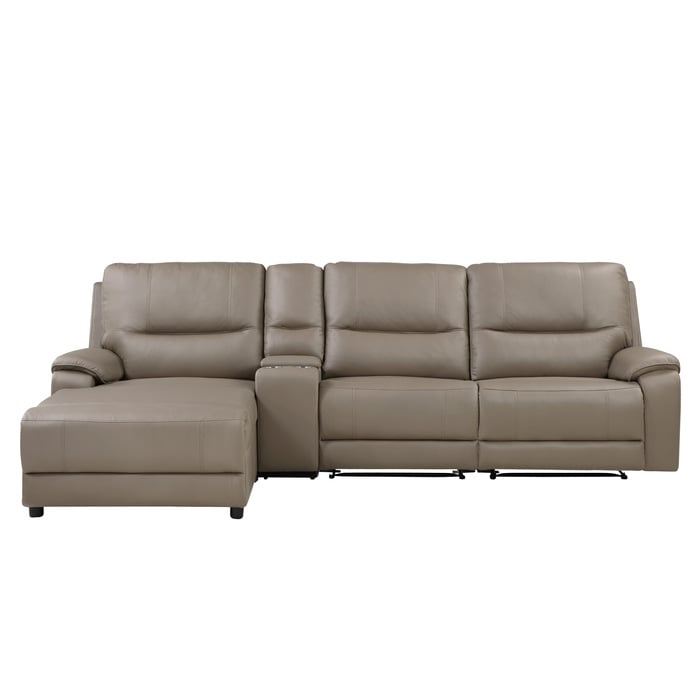 4-Piece Modular Power Reclining Sectional