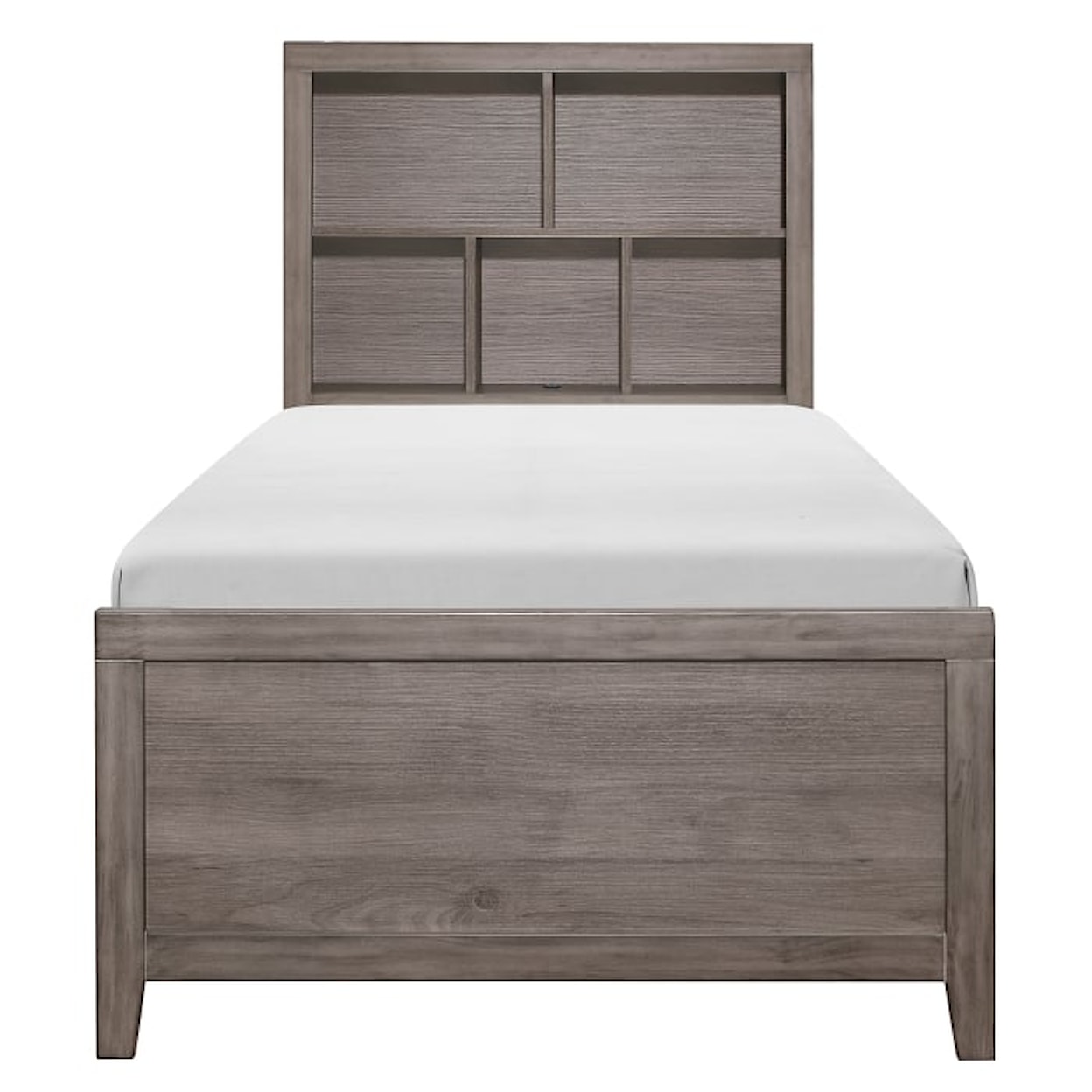 Homelegance Furniture Woodrow 4-Piece Twin Wall Bed