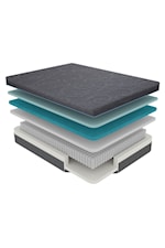 Homelegance Mira 11" Twin Gel-Infused Memory Foam Hybrid Mattress