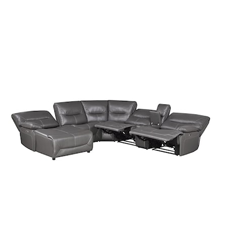 6-Piece Power Reclining Sectional Sofa