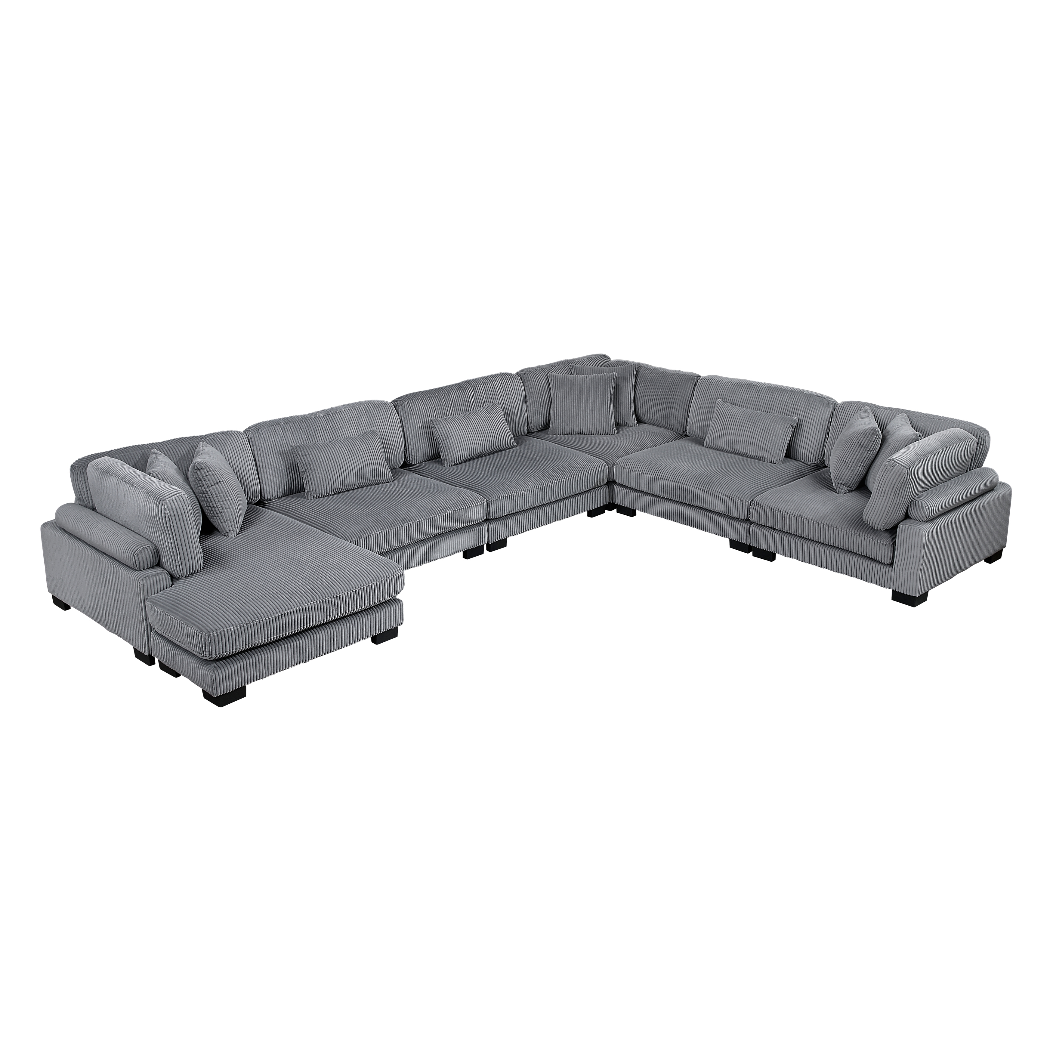 Homelegance Traverse 6-Piece Sectional Sofa
