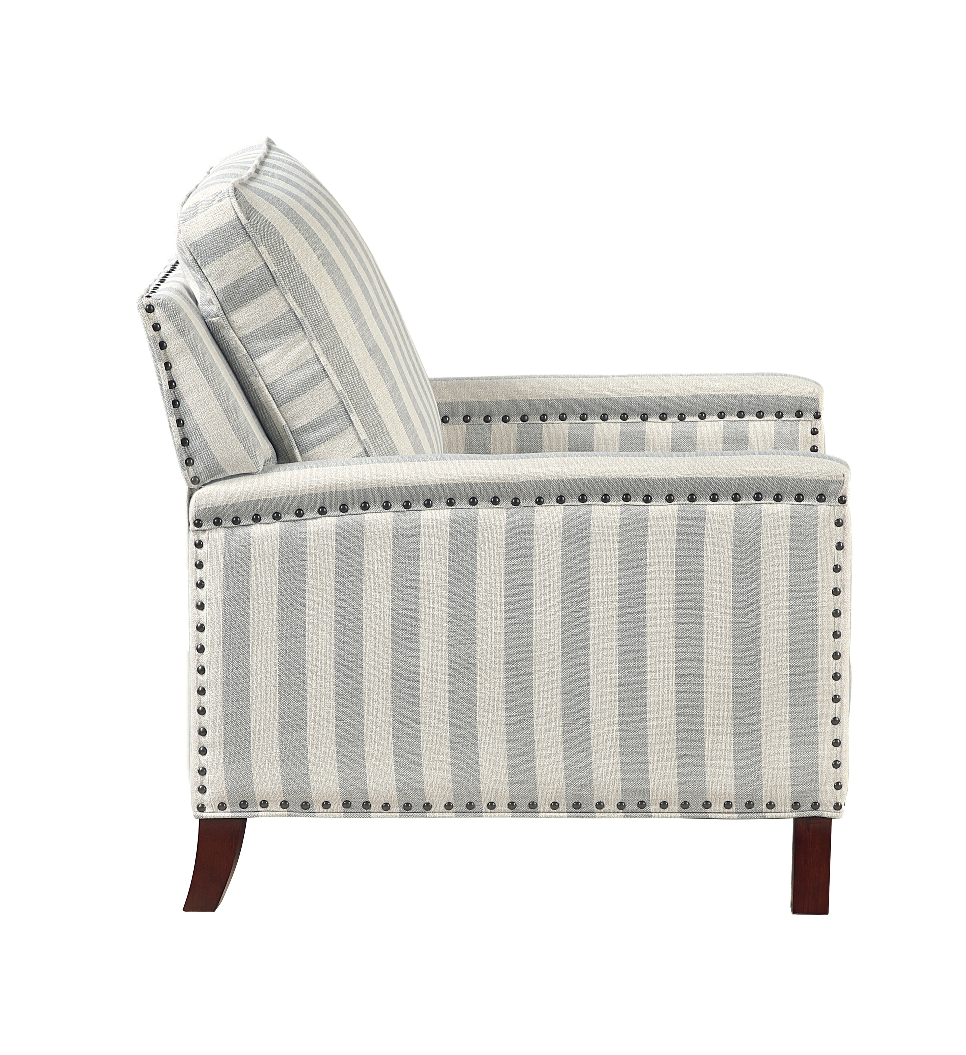 Homelegance Landrum Striped Push-Back Reclining Chair