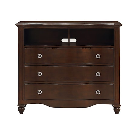 3-Drawer Media Chest