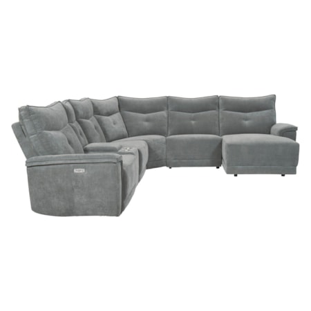 6-Piece Power Reclining Sectional Sofa