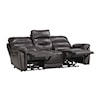 Homelegance Furniture Lance Double Reclining Sofa