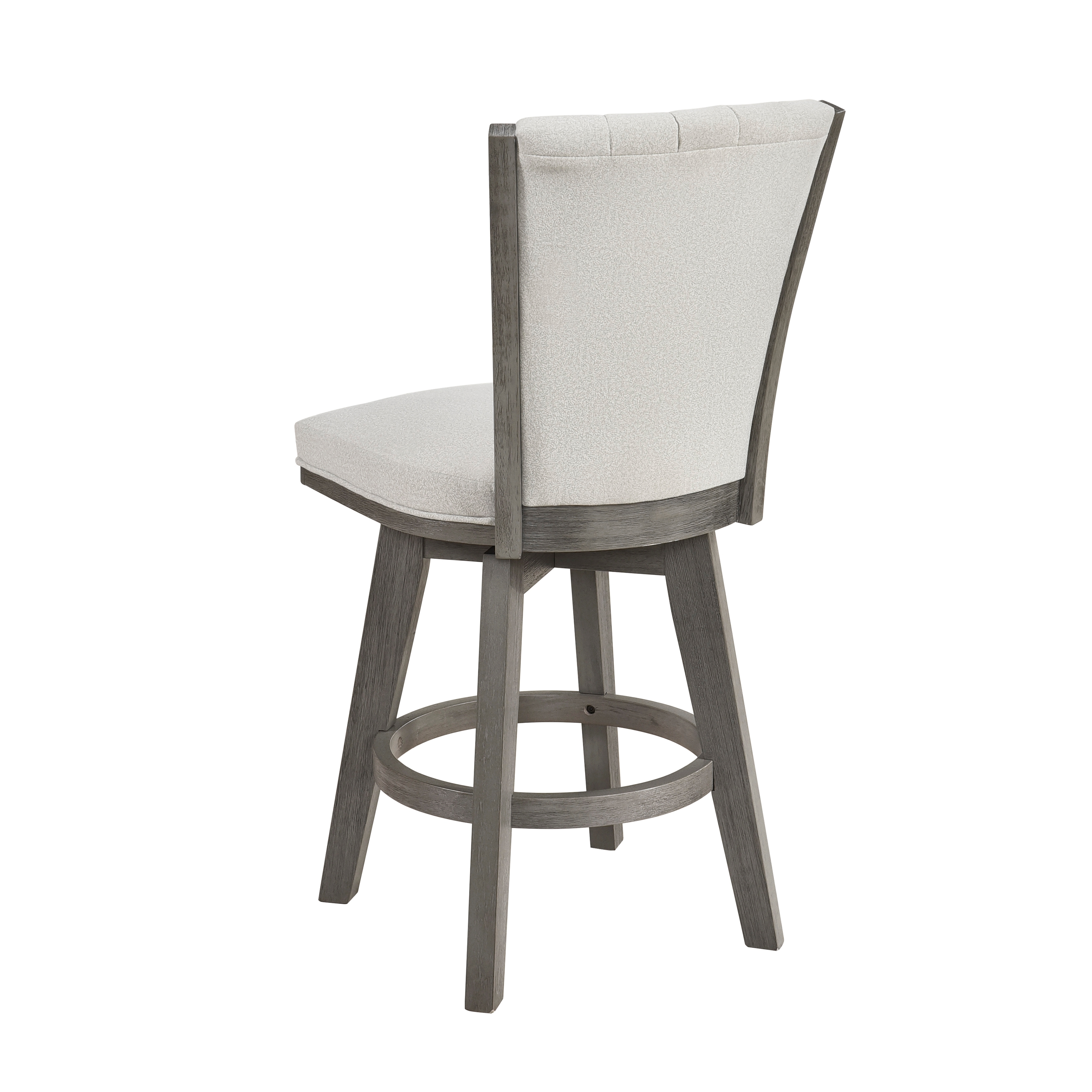 Upholstered Counter Height Swivel Chair