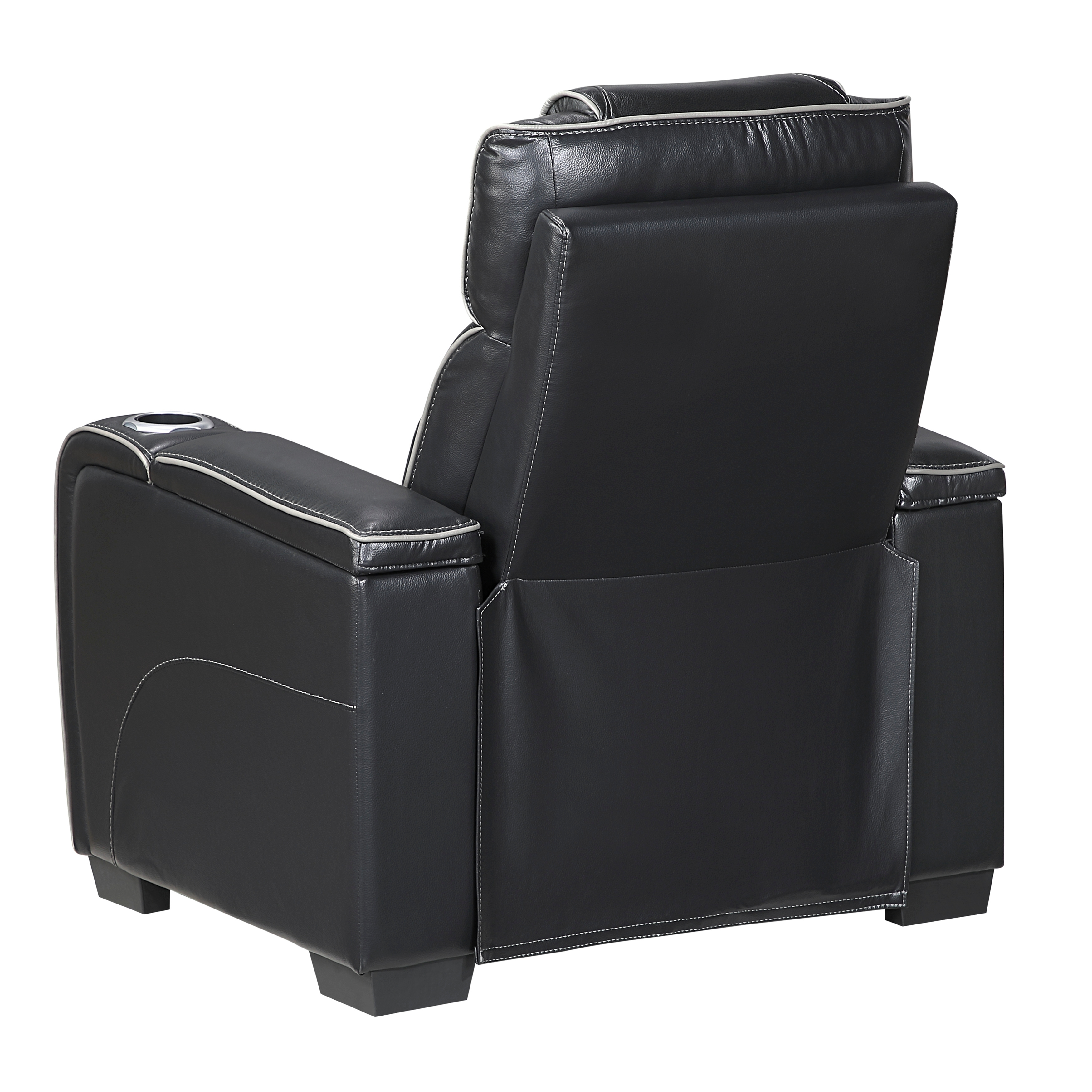 Homelegance 8449 Power Recliner with Massage and Heat