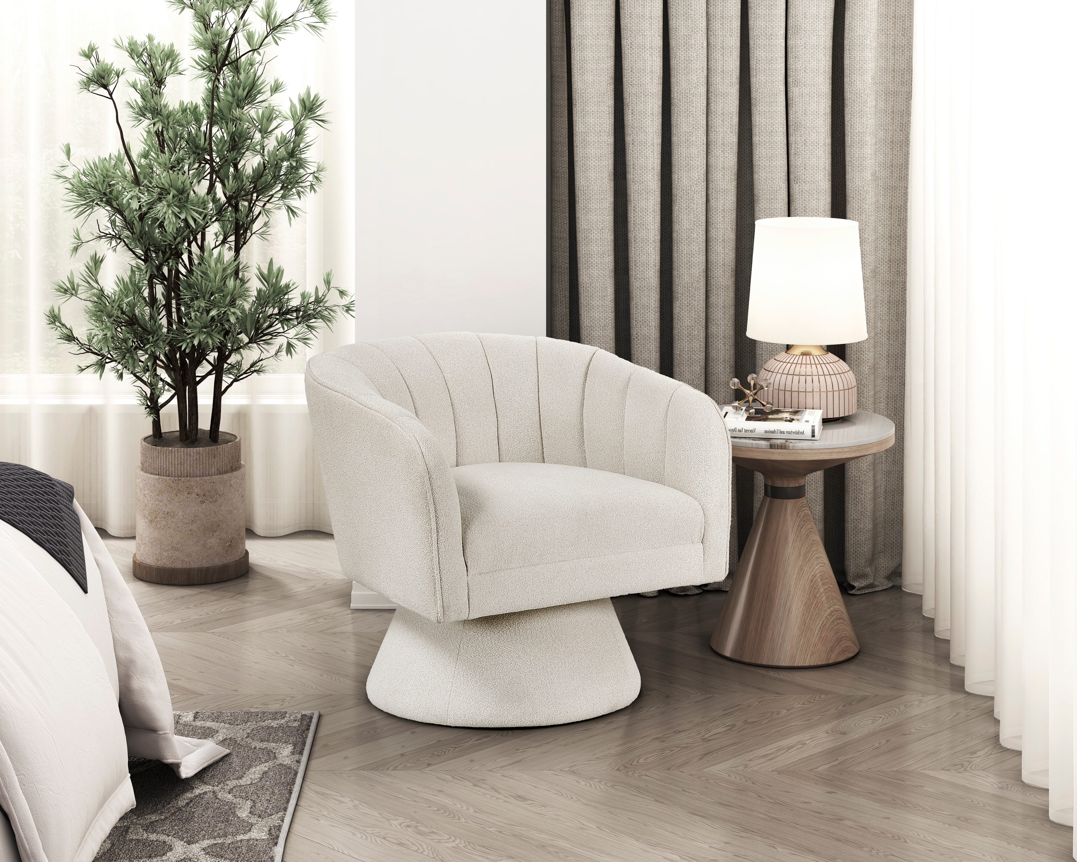 Homelegance Eve Swivel Chair