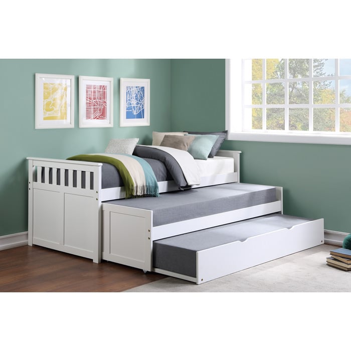 Homelegance Galen Twin/Twin Bed with Twin Trundle