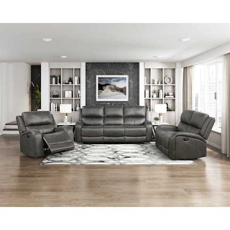 Double Reclining Sofa