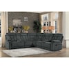 Homelegance Furniture Rosnay 3-Piece Reclining Sectional