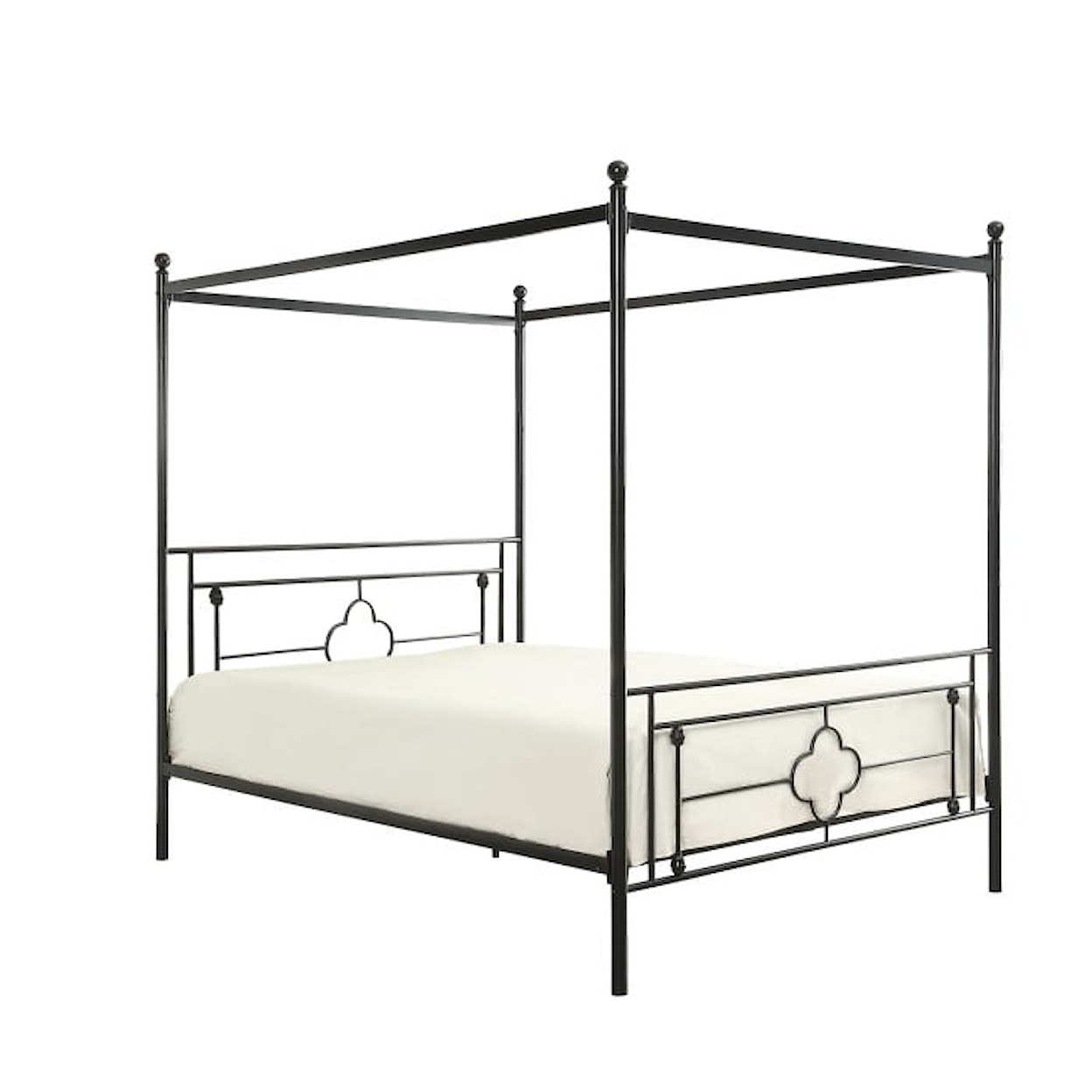 Homelegance Furniture Hosta Queen Platform Bed with Canopy