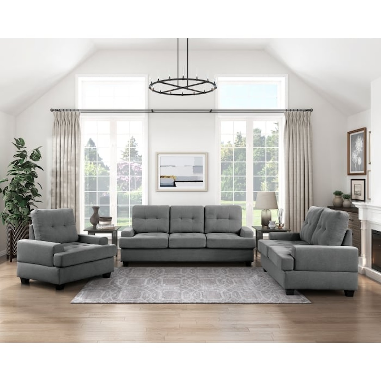 Homelegance Dunstan Loveseat