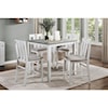 Homelegance Furniture Lowell 5-Piece Counter Height Dining Set