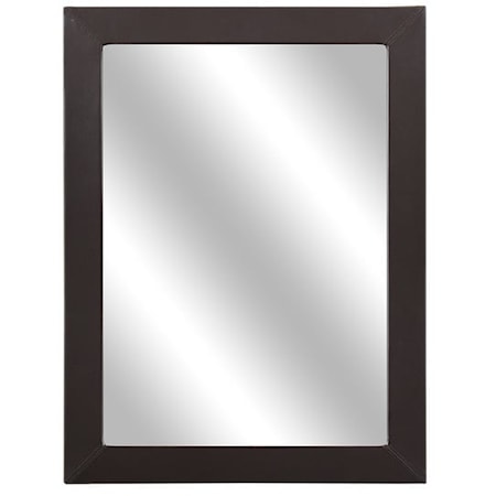 Contemporary Upholstered Dresser Mirror