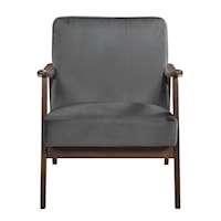 Contemporary Upholstered Accent Chair