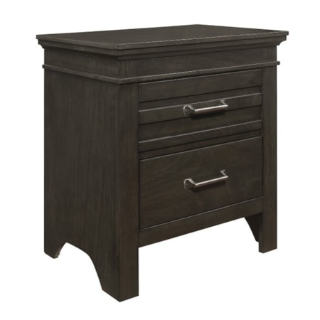 2-Drawer Nightstand