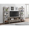 Homelegance Bainbridge TV Stand with 2 Open Storage Cabinets