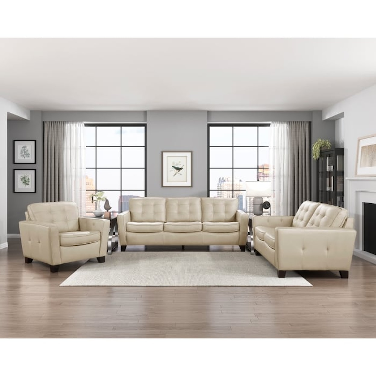 Homelegance Furniture Renzo 2-Piece Living Room Set